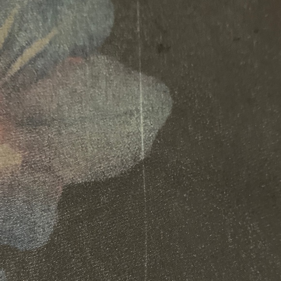 Express Women's Black Button-Down with Floral Print - Picture 7 of 8